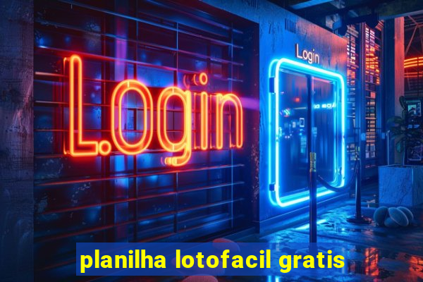 planilha lotofacil gratis